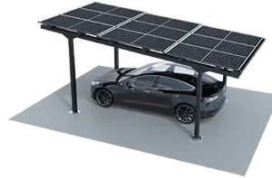 Vela carport fotovoltaico 1 posto auto