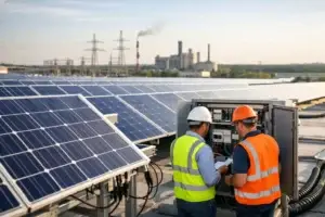 Allaccio fotovoltaico industriale: tempi reali