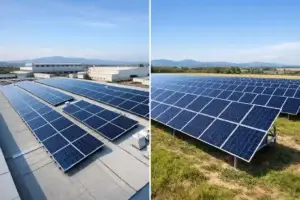 Tetto o terra per il fotovoltaico industriale?