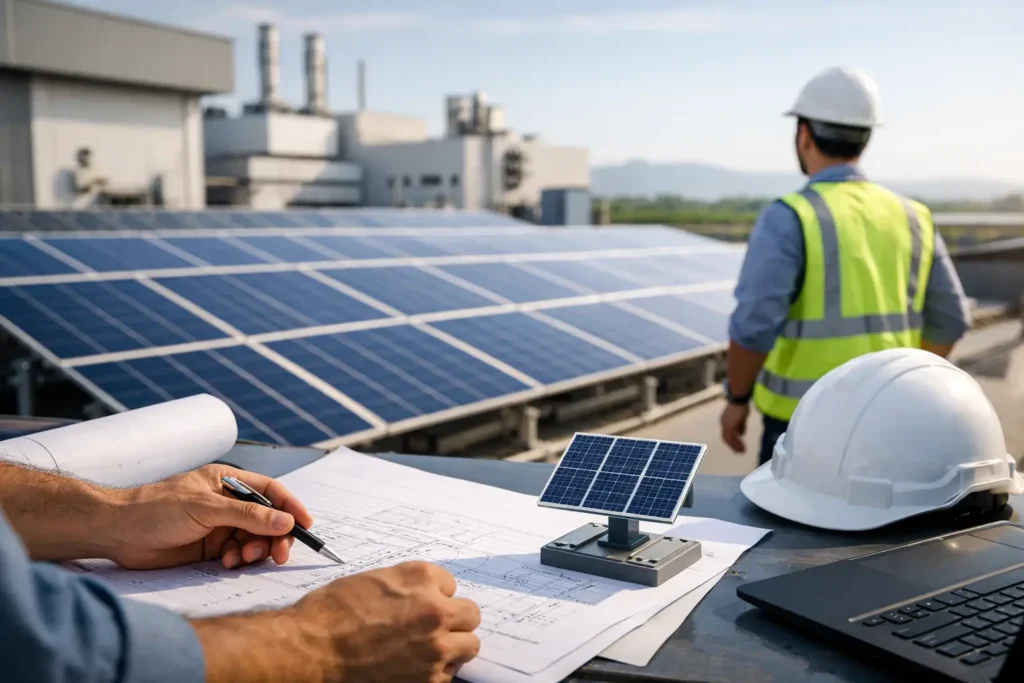 Guida progettazione fotovoltaico siti produttivi