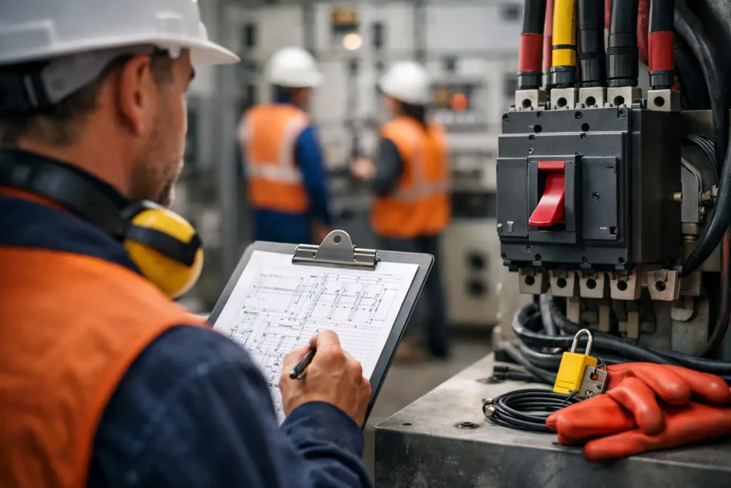 Come pianificare un fermo tecnico elettrico