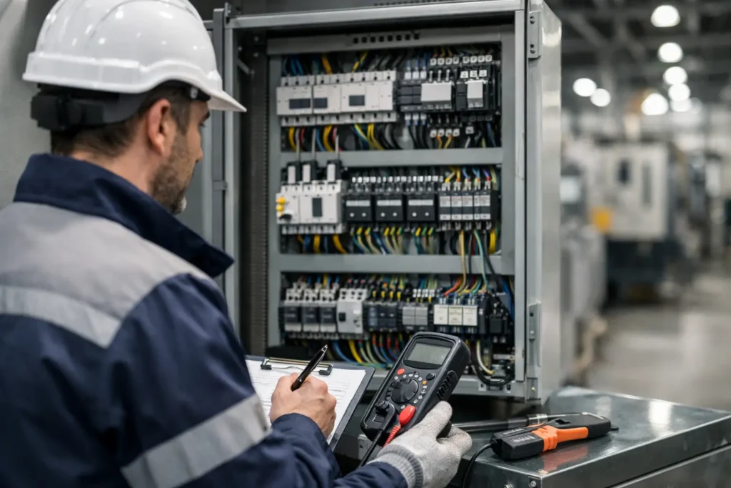 Certificazione impianti elettrici industriali