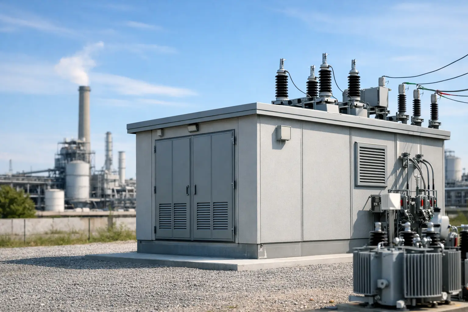 Guida cabine elettriche per stabilimenti