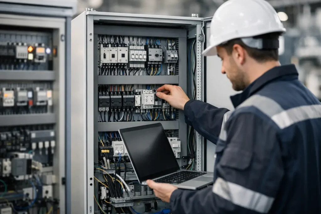 Quadri elettrici industriali: progettazione e installazione