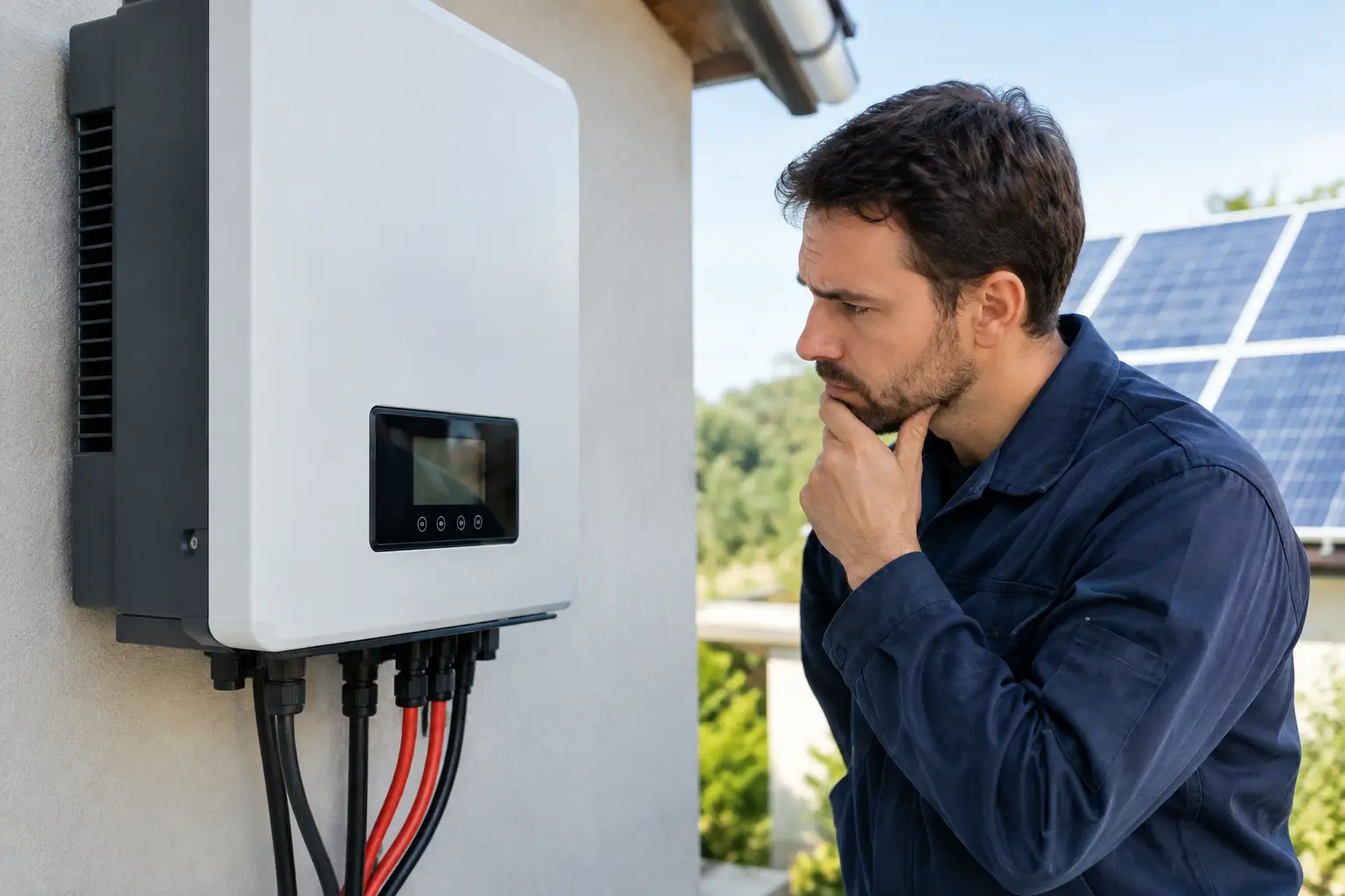 Perché l’inverter fotovoltaico va in blocco?